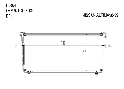 東風日產HL-074 NISSAN ALTIMA98-99