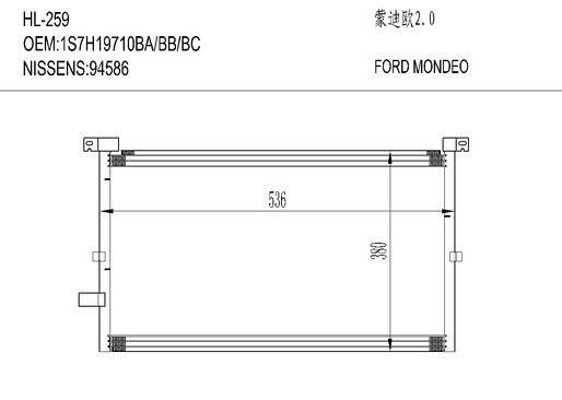 福特HL-259 FORD MONDEO