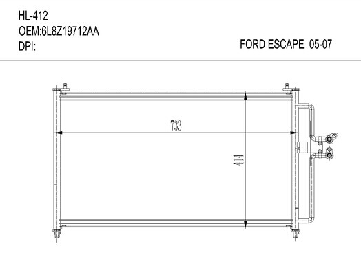 福特HL-412 ESCAPE 05-07