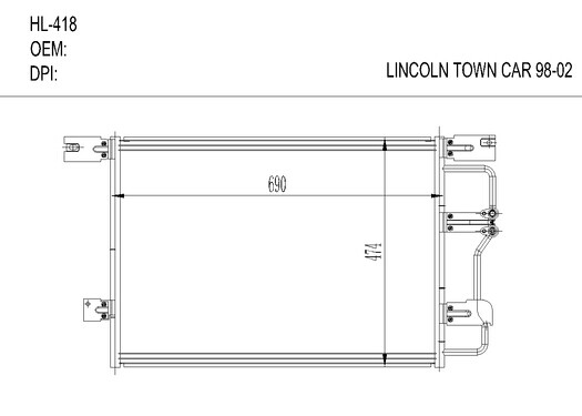 福特HL-418 LINCOLN TOWN CAR  98-02