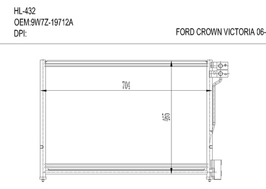 福特HL-432 CROWN VICTORIA 06-07
