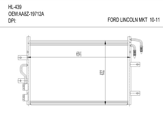 福特HL-439 LINCOLN MKT 10-11